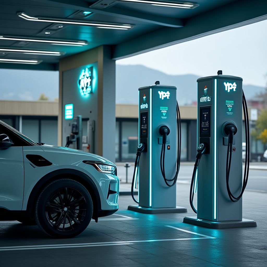 Cargadores eléctricos YPF