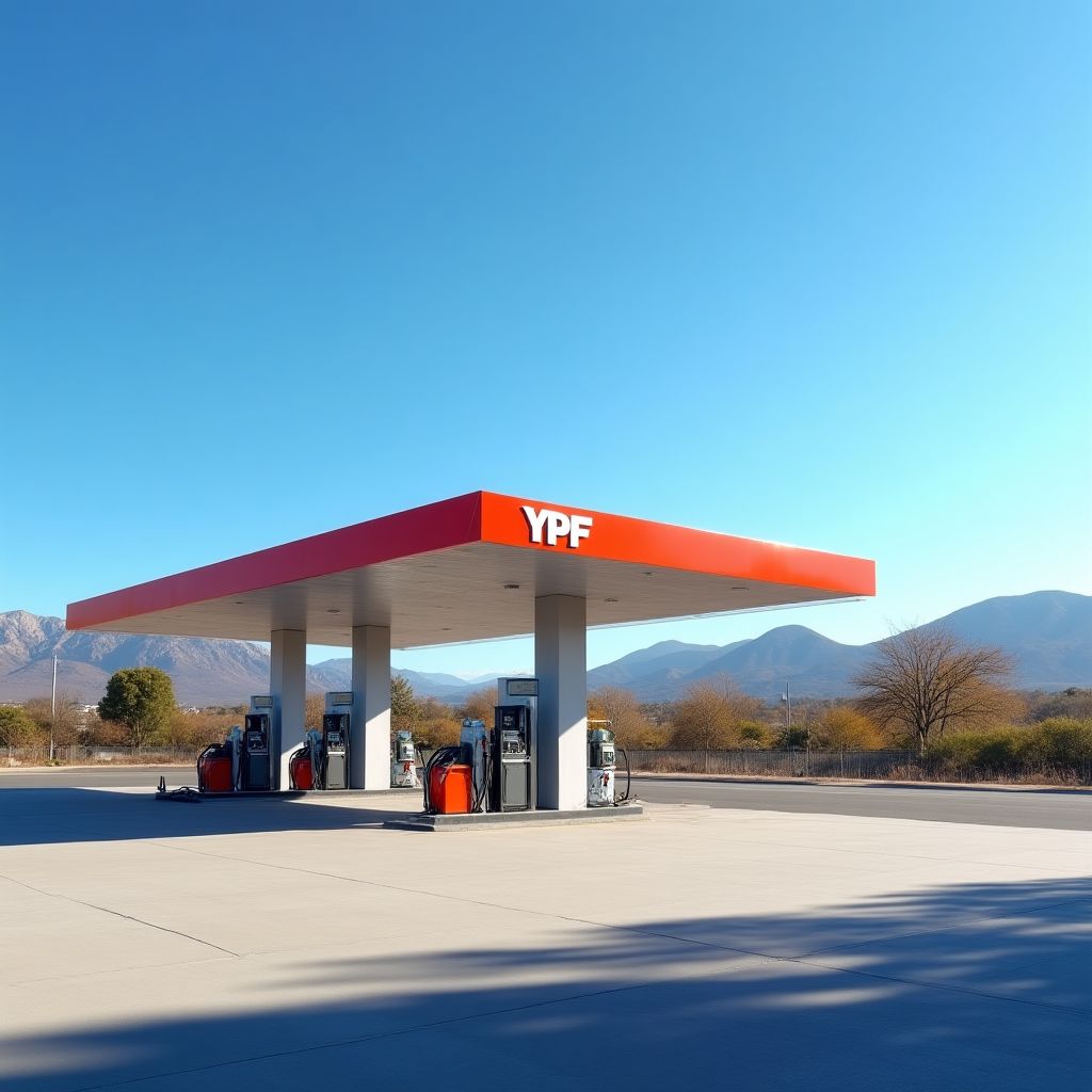 Estación YPF en Córdoba
